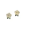 Pendientes de Flor Estilo Bosque Retro Nuevos de Moda para Mujer, Pendientes de Temperamento Dulce, Diseño de Nicho, Pendientes de Hada de Gama Alta