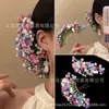 Grampo de Cabelo Flor Gipsofila Artificial Estilo Liu Yifei Acessório de Cabeça Feminino Novo Grampo Chinoiserie Grampo Flor Acessórios de Cabelo para Noiva
