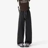 Calça Casuais Softshell Outdoor Personalizada/Dopamina para Casal Perna Reta Emagrecedora Versátil Outono Novo Estilo Marca Tendência Temperamento Patchwork
