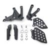 Soporte de pedal modificado para motocicleta para Honda CBR 600RR 2007-2011, soporte de pedal delantero
