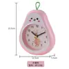 Reloj despertador creativo de aguacate 10 suministros de tienda papelería estudiantes despertador regalos de empresa boutique diaria