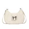 Bolsa Sweet Fresh Bow Feminina 2024 Nova moda saco axilar fivela saco crossbody