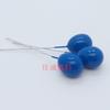 Globos de Huevo de Espuma Color Caramelo Transfronterizos Accesorios para Manualidades de Pascua Adorno para Pastel Accesorios de Bricolaje 3CM