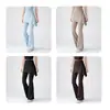 Calça de Yoga para Mulheres, Estilo Fino de Verão com Cortina no Bumbum, Falsa Peça Dupla, Tamanho Grande para Mulheres Cheinhas, Treino de Quadril para Pilates, Conjunto Esportivo Fitness