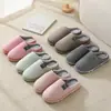 Nuevas zapatillas de algodón cálidas para el hogar de dibujos animados para mujer, suela suave engrosada, zapatillas de luna, zapatillas de felpa, zapatillas de algodón, fabricantes mayoristas para mujer