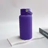 Tetera Espacial Transfronteriza Tetera Deportiva Taza de Vacío de Acero Inoxidable 304 Tetera de Viaje de Boca Grande Estilo Americano para Montañismo al Aire Libre
