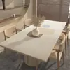 Mantel de Mesa de Comedor Estilo Silencioso Impermeable y a Prueba de Aceite Mantel de PVC Desechable Mantel de Mesa de Centro de Té Aislante de Calor Anti-quemaduras Lujo Ligero Gama Alta