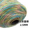 Muñeca de ganchillo hilo degradado con purpurina, hilo especial degradado brillante para diademas, hilo mágico degradado para pasteles, hilo para manualidades DIY