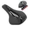 Cojín de Asiento de Bicicleta Sillín Extremadamente Deportivo Cómodo Cojín de Asiento de Bicicleta Accesorios para Ciclismo con Luz Trasera Asiento Súper Suave Plus