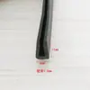 Tira Selladora de Borde de Goma en Forma de U Lámina de Acero Inoxidable Decorativa Protección de Bordes de Vidrio Tira Selladora Anti-Rayaduras Fabricante Venta al por Mayor