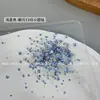 33 Piezas de Pedrería Redonda Pequeña para Uñas, Coloridas y Deslumbrantes Decoraciones Mixtas de Fondo Plano, Pedrería Redonda de Cristal K9 al por Mayor