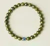 Pulsera de Sándalo Verde, Pulsera de Madera de Sándalo Natural, Artículo Cultural con Múltiples Cuentas, Regalo para Atracciones Turísticas, Mayoreo
