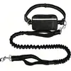 Correa de Nylon Elástica Reflectante con Bolsa de Cintura de Almacenamiento para Correr y Pasear Perros, Correa Retráctil, Al por Mayor en Stock del Fabricante