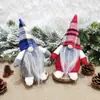 Nova Boneca de Natal com Barba Longa, Boneca de Tecido Sem Rosto Estilo Ins, Boneco do Papai Noel Atacado