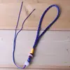 Colgante tejido a mano, cuerda colgante, cuentas de jade, mango de cuerda, colgante de coche, cuerda, accesorios de joyería DIY