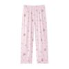 Pijama Fino de Seda Helada para Exportación Talla Europea Niñas Manga Larga Pantalones Popular Estampado de Gato de Dibujos Animados Ropa de Casa Estilo Nuevo