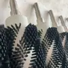 Cepillo de Alambre de Nylon Rodillo Máquina Limpiadora Cepillo de Alambre de Nylon Eliminación de Polvo Limpieza Placa de Acero Cepillo Hueco de Nylon Fabricante Venta al por Mayor