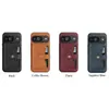 Compatible con Google Pixel 11ProXL Funda Magnética 2 en 1 para Teléfono 10/9A Ranura para Tarjeta Carga Inalámbrica Funda de Cuero