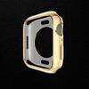 Para iwatch7 Apple Watch Case Half Pack Electroplated TPU Capa protetora Apple Watch Capa protetora 41/45mm