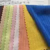 Tejido Jacquard de Hilo de Trigo de Alta Elasticidad con Agujeros Camiseta Ropa Interior Cómoda y Amigable con la Piel Leggings Tirantes Tela para Chaleco