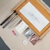 Bolsa descartável para escova de dentes com fecho zip para hotel, ideal para recepção de hotéis e pousadas. Conjunto de nécessaire de viagem personalizável.