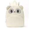 Mochila de pana transfronteriza, mochila de felpa de moda de gran capacidad, mochila de dibujos animados con múltiples patrones de alto valor estético