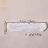Accesorios para el cabello de niños japoneses y coreanos bordado blanco banda para el cabello de bebé diadema de encaje hecha a mano DIY anillo para bebé al por mayor
