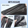 Chaleco estilo bolsa de basura negra mediano y grande grueso extra grueso grande portátil para el hogar cocina bolsa de basura de plástico al por mayor