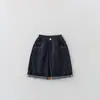 Calças Versáteis de Verão para Meninos Jeans Casuais Confortáveis Largos Jeans Infantis Bonitos Tendência Coleção de Jeans Macio