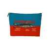 Bolsa de Maquiagem Sardinhas Férias na Praia Vida na Praia Presente Bolsa de Armazenamento para Viagem na Praia Bolsa de Acessórios de Praia