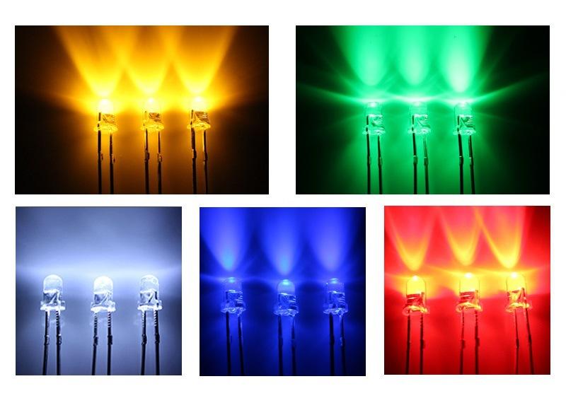 东莞市f3圆头白光灯珠直插二极管ledf3mm白光指示灯白色led灯珠高亮生产厂家
