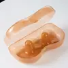 Cubierta protectora de pezón de silicona completa directa de fábrica, parche semicircular triangular para el cuidado del pecho, almohadilla para el cuidado del pecho, productos para madres y bebés