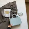 Bolso Versátil 2024 Color Sólido Estilo Nuevo Bolso de Hombro Único Cruzado Bolso Cuadrado Pequeño Bolso Retro para Mujer Bolso Pequeño Simple para Viajes
