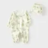 Mameluco para Bebé Niña, Bata de Algodón Puro sin Huesos para Recién Nacido para Bebé Masculino y Femenino, Ropa para Bebé, Infantil y Niño Pequeño, Traje para Gatear