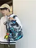 Mochila de viagem para laptop de grande capacidade, moderna, transfronteiriça, para esportes e lazer, para mulheres, adequada para estudantes do ensino fundamental II e médio