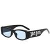 Gafas de sol 2023 nuevas gafas de sol con letras cuadradas de venta caliente transfronterizas europeas y americanas gafas de sol punk de celebridades de Internet para mujeres al por mayor