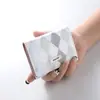 Carteira Xadrez Azul Haiyan do Mercado Boa Noite Estilo Fresco Simples Estilo Ins Coreana Multifuncional Carteira de Estudante Bolsa Zero para Cartões