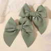 Set de Pasadores Populares Transfronterizos para el Cabello con Lazo para Niñas, Lindos Pasadores de Nylon con Forma de Grano de Maíz, Accesorios para el Cabello para Fiestas de Niñas 3749
