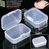 Caja de Clasificación de Cuentas de Tres Compartimentos, Caja de Plástico para Cuentas de Arroz, Caja de Embalaje para Tornillos y Clavos, Caja de Almacenamiento de Plástico para Linterna de Cabeza con Batería de Litio de Cuatro Compartimentos