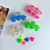 Estilo Coreano Presilha Grande Fluorescente de Amor para Cabelo Infantil Acessórios Brilhantes para Cabelo Infantil Acessórios de Cabelo Estilo Coreano Combinação Acessórios de Cabelo Acessórios