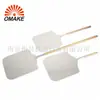 Fábrica de origen Nanjing Yuchang al por mayor pala cuadrada de aluminio de 12 pulgadas para pizza pala para hornear pizza herramientas para hornear barbacoa