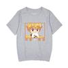 Demon Slayer Lâmina Fantasma Shanyi camiseta de verão transfronteiriça impressão 2D manga curta moletom anime