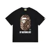 Camiseta estilosa japonesa da marca Ape Kikai Maneki Neko de manga curta para homens e mulheres, adolescentes, moda de rua e campus, camiseta juvenil de manga curta