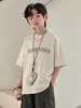 Camiseta de Manga Curta de Verão para Meninos Estilo Coreano Infantil Meia Manga Fresca 2026 Nova Moda de Verão Top Camiseta Tendência