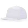 Gorra de béisbol de siete piezas con visera plana y parte superior rígida de estilo hip hop, para hombres y mujeres, de malla transpirable, con visera plana y lengüeta, para primavera y verano, a prueba de sol.