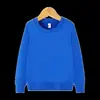 Suéter delgado de color liso ropa de invierno para niños primavera manga larga cuello redondo jersey camiseta versátil prenda interior estilo coreano top de moda