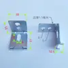 Accesorios para Techos de Panel de Panal, Vigas de Aluminio, Soportes de Esquina, Piezas de Conexión, Sujetadores de Encaje, Tornillos de Colgado Rápido de Aluminio