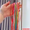Cuerda Trenzada para el Cabello de Niñas, Cuerda Trenzada para el Cabello Sucio, Diadema para Niños, Popular Adorno para la Cabeza 2025, Cuerda Metálica para el Cabello