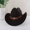 Accesorios para Sombrero de Vaquero Transfronterizo Cinturón Sombrero Jazz Retro Herrajes Plateados Cabeza de Toro Ropa de Moda Accesorios para Ropa Sombrero