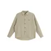 Camisa Rayada Vintage Estilo Old Money para Hombre MAOQIAOYI, Top Casual Versátil, Camisa de Manga Larga LOOK20